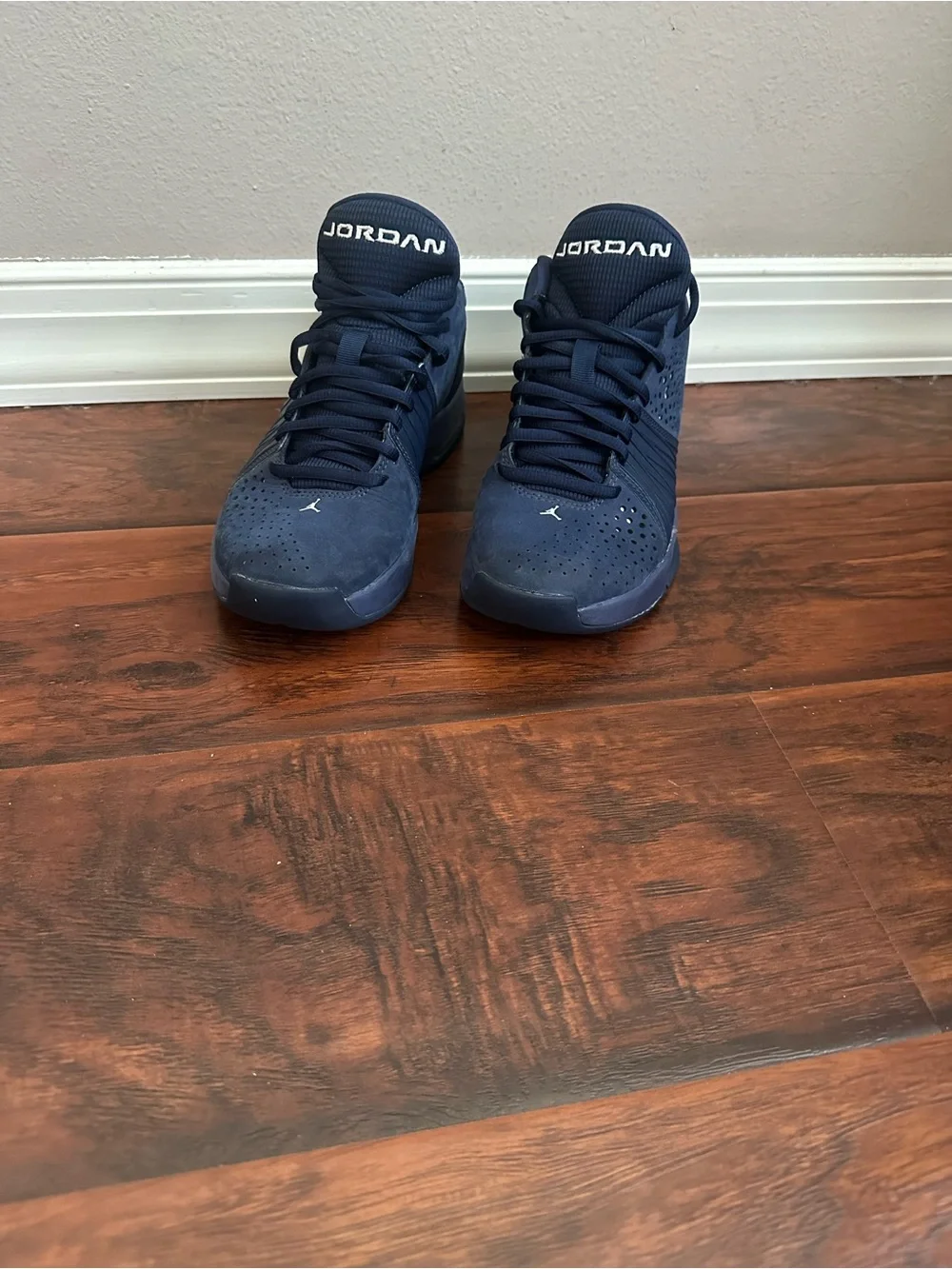 NIKE AIR JORDAN 5 NAVY BLUE SIZE 7.5 ((NO BOX)